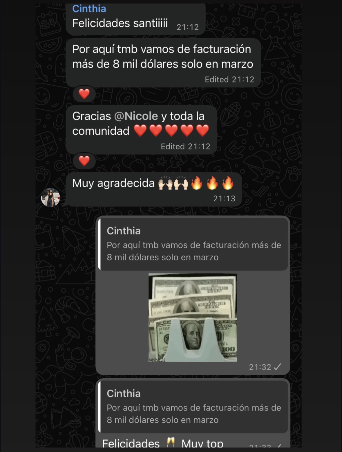 Depoimento de aluno — resultado 6